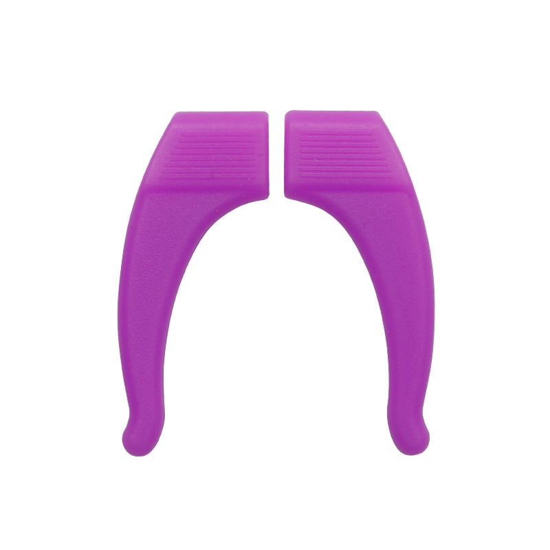 Silica Gel Antislip Ear Hook purple