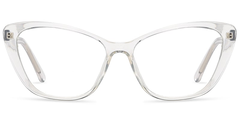 Cat Eye Blue Light Blocking Glasses translucent