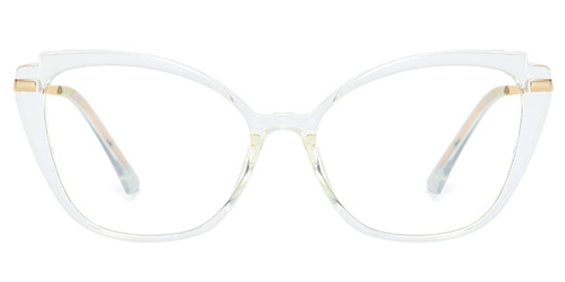 Cat Eye Blue Light Blocking Glasses translucent