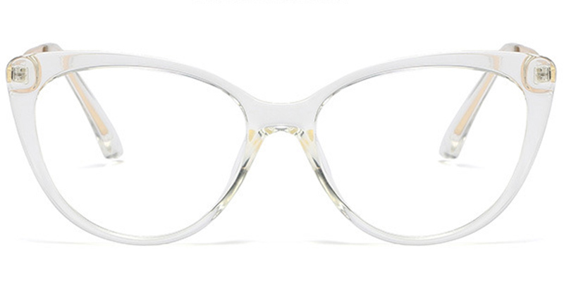 Cat Eye Blue Light Blocking Glasses translucent