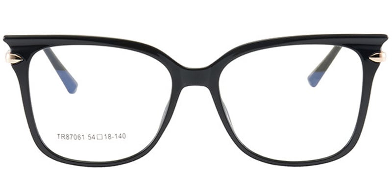 Cat Eye Blue Light Blocking Glasses black