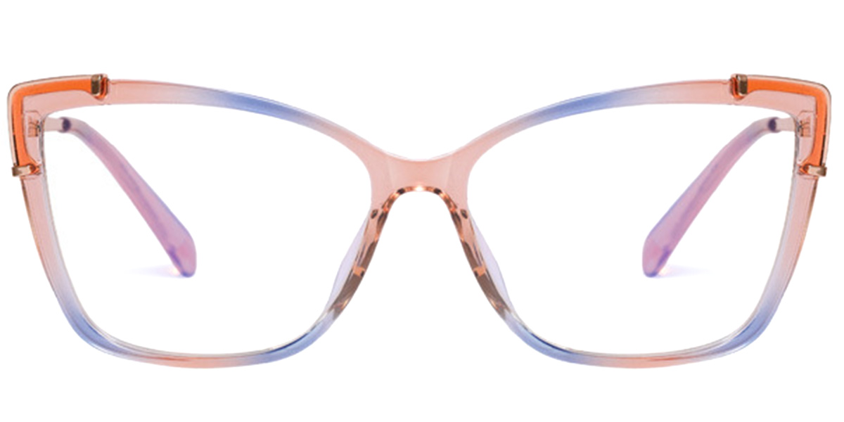 Cat Eye Blue Light Blocking Glasses gradient_coffee