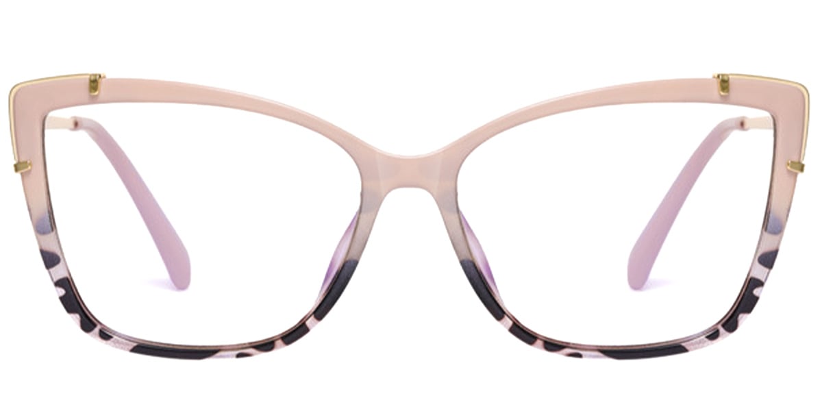 Cat Eye Blue Light Blocking Glasses pattern-tortoiseshell