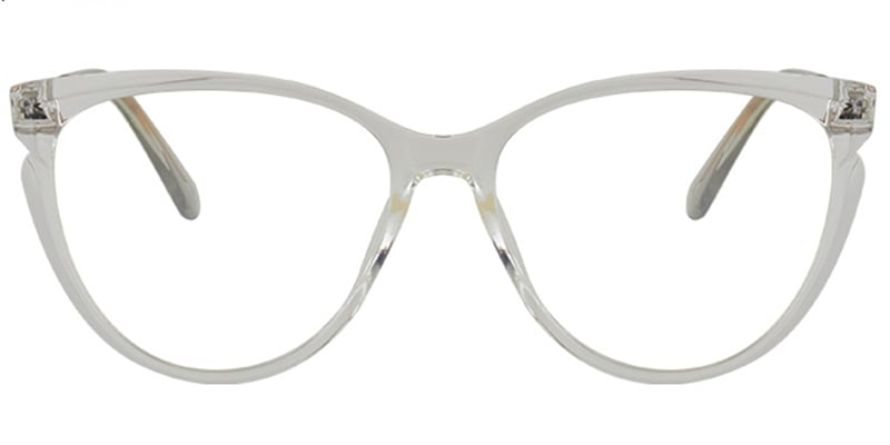 Cat Eye Blue Light Blocking Glasses translucent