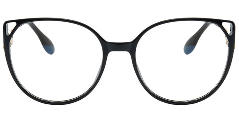 Cat Eye Blue Light Blocking Glasses black