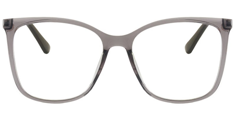 Square Blue Light Blocking Glasses grey