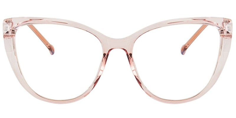 Cat Eye Blue Light Blocking Glasses pink