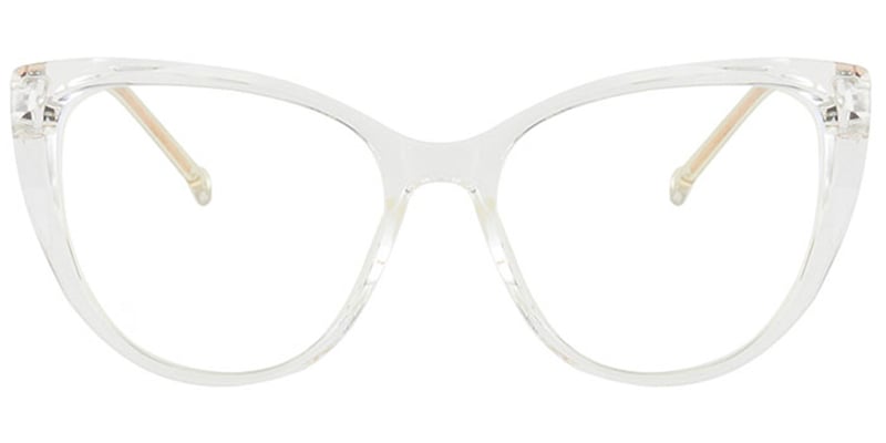 Cat Eye Blue Light Blocking Glasses translucent