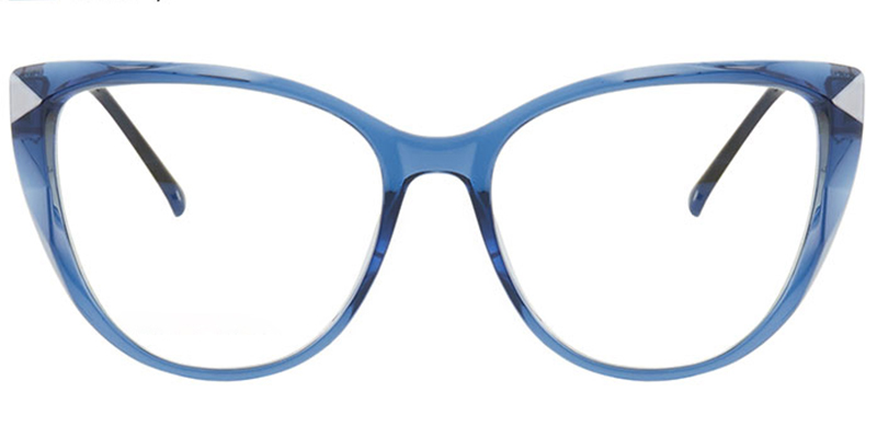 Cat Eye Blue Light Blocking Glasses blue