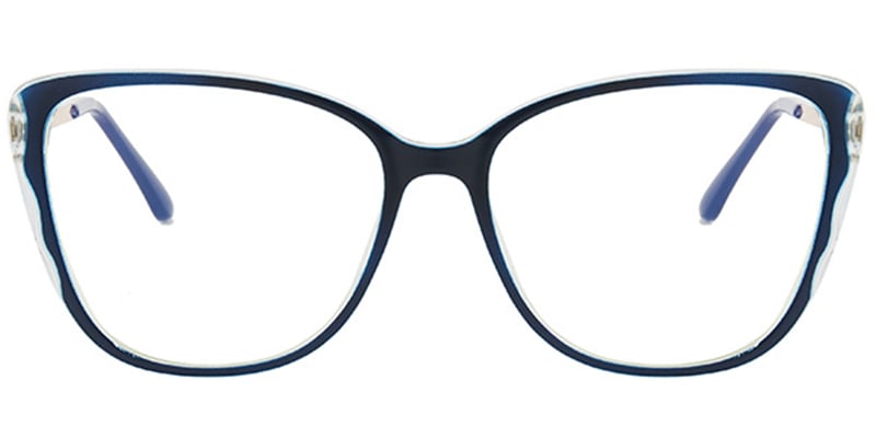 Square Blue Light Blocking Glasses blue