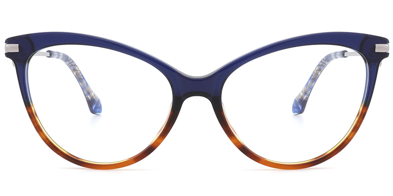 Acetate Cat Eye Blue light blocking glasses BF3390