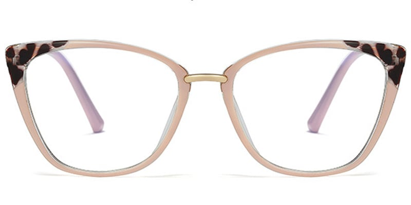 Cat Eye Blue light blocking glasses pink