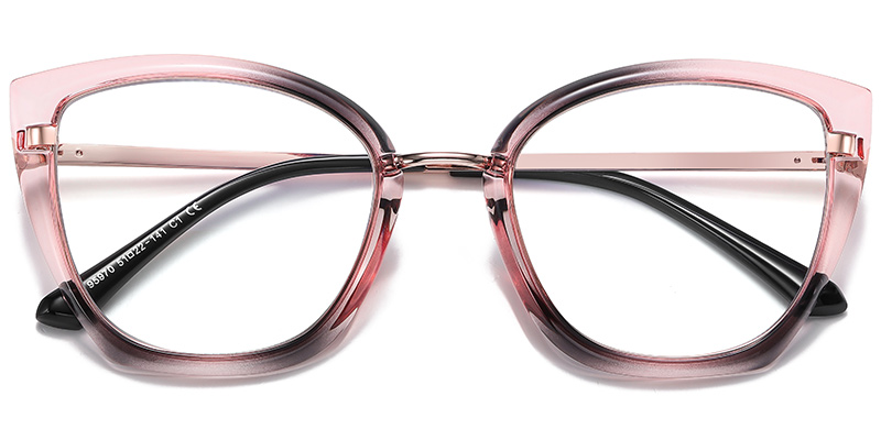 Cat Eye Blue light blocking glasses pink