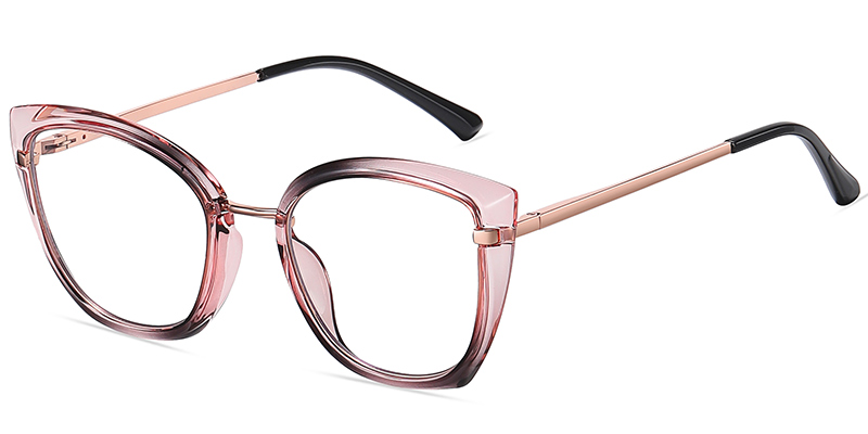 Cat Eye Blue light blocking glasses pink