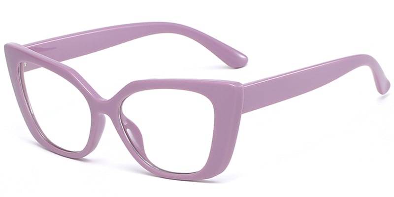 Cat Eye Blue light blocking glasses purple