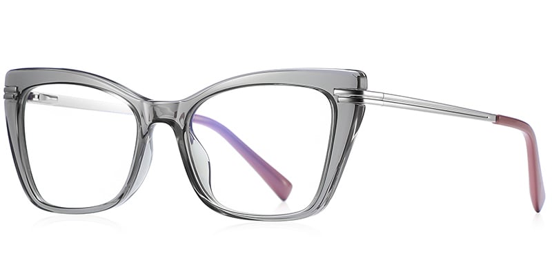 Cat Eye Blue light blocking glasses grey