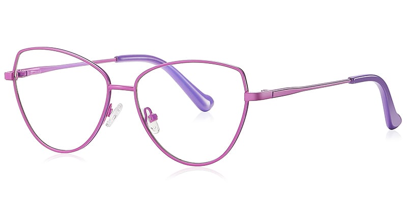 Cat Eye Blue light blocking glasses rose