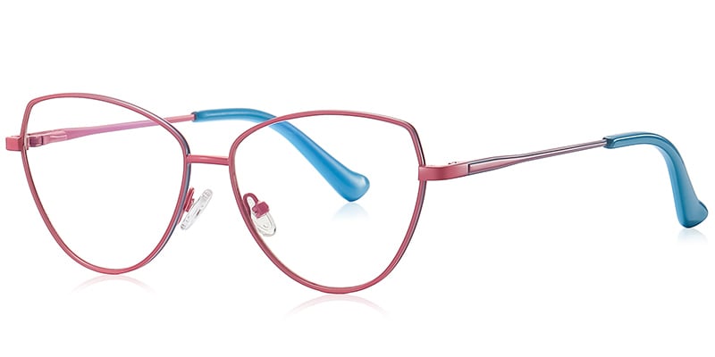 Cat Eye Blue light blocking glasses pink