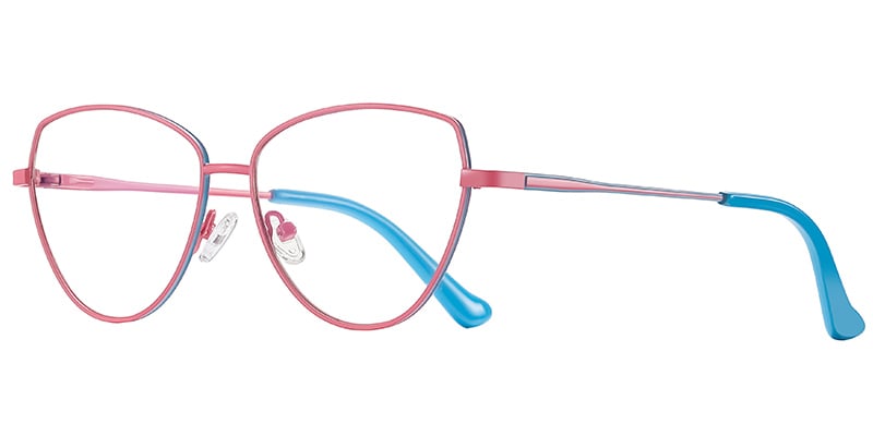 Cat Eye Blue light blocking glasses pink