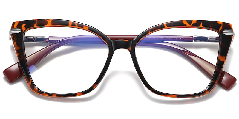 Cat Eye Blue light blocking glasses tortoiseshell