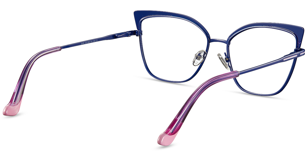 Cat Eye Blue light blocking glasses purple