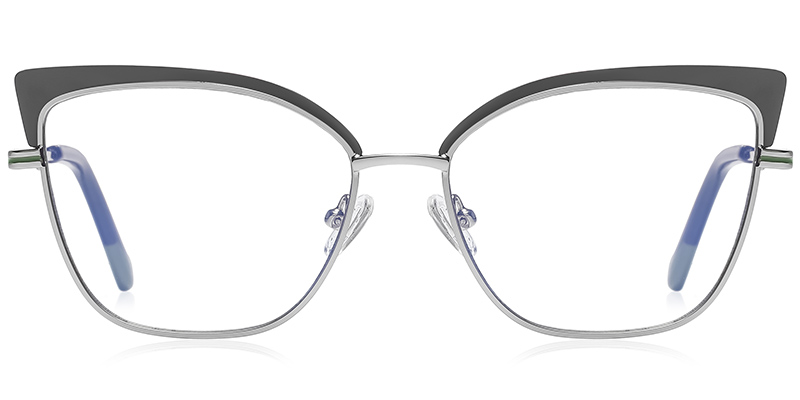 Cat Eye Blue light blocking glasses grey