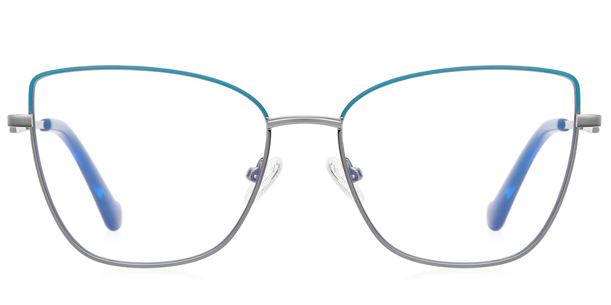 Cat Eye Blue Light Blocking Glasses blue