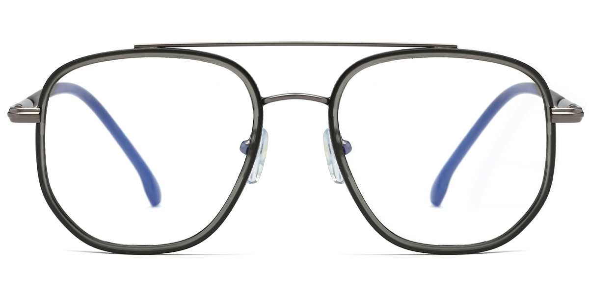 Aviator Blue Light Blocking Glasses grey