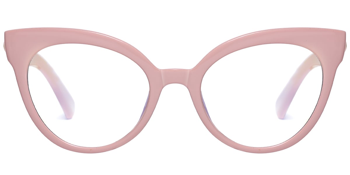 Cat Eye Blue Light Blocking Glasses pink