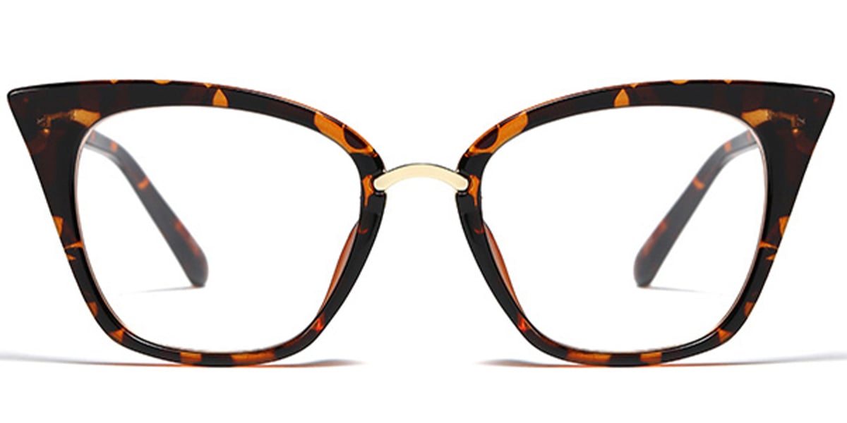 Cat Eye Blue Light Blocking Glasses tortoiseshell