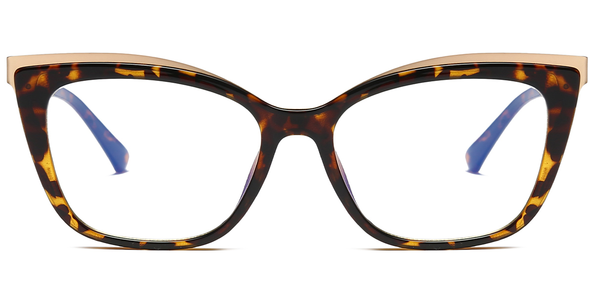 Cat Eye Blue Light Blocking Glasses tortoiseshell