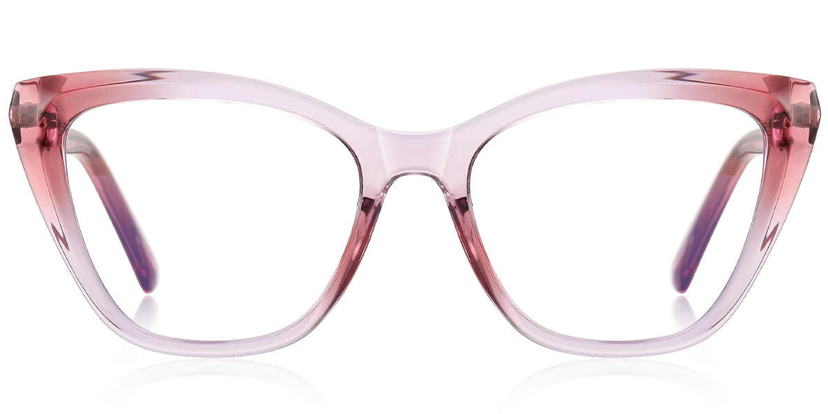 Cat Eye Blue Light Blocking Glasses gradient_pink