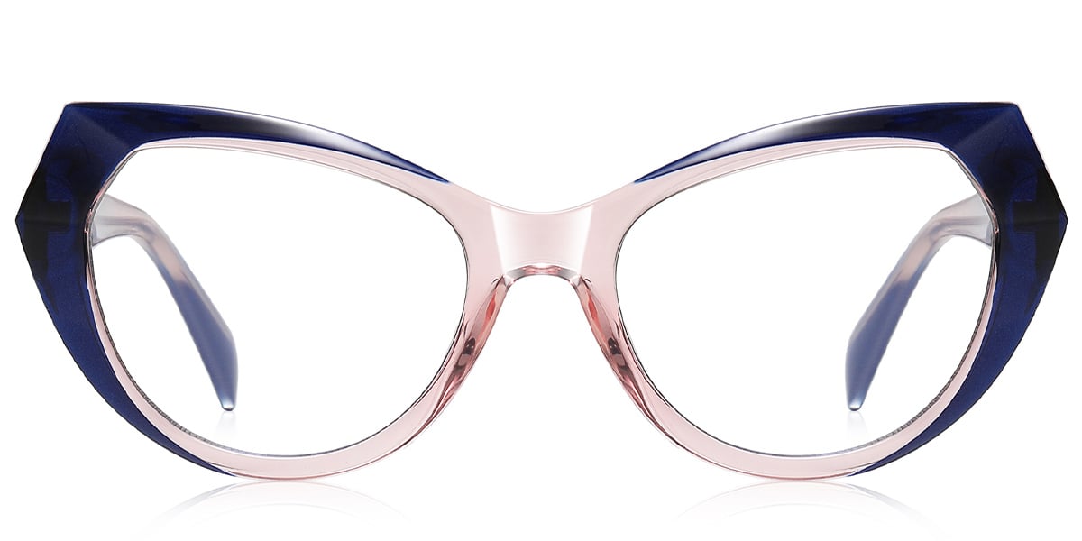 Geometric Blue Light Blocking Glasses 