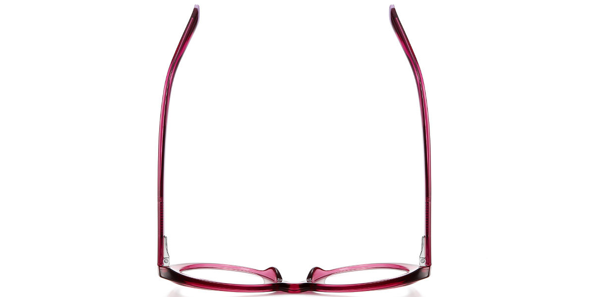 Cat Eye Blue Light Blocking Glasses translucent-rose