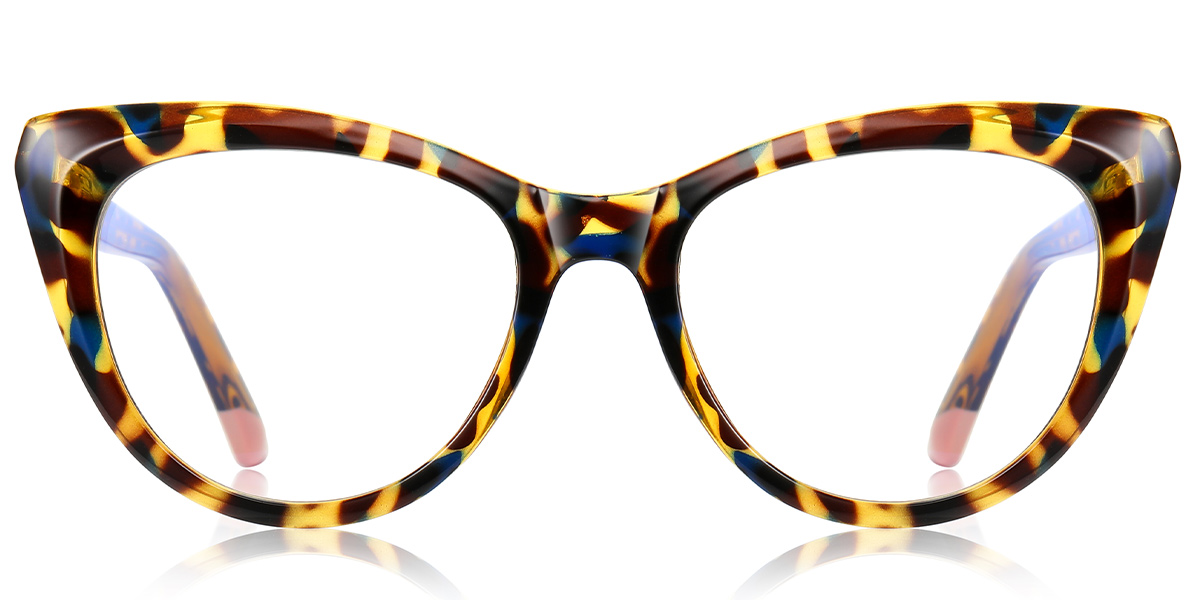 Cat Eye Blue Light Blocking Glasses tortoiseshell