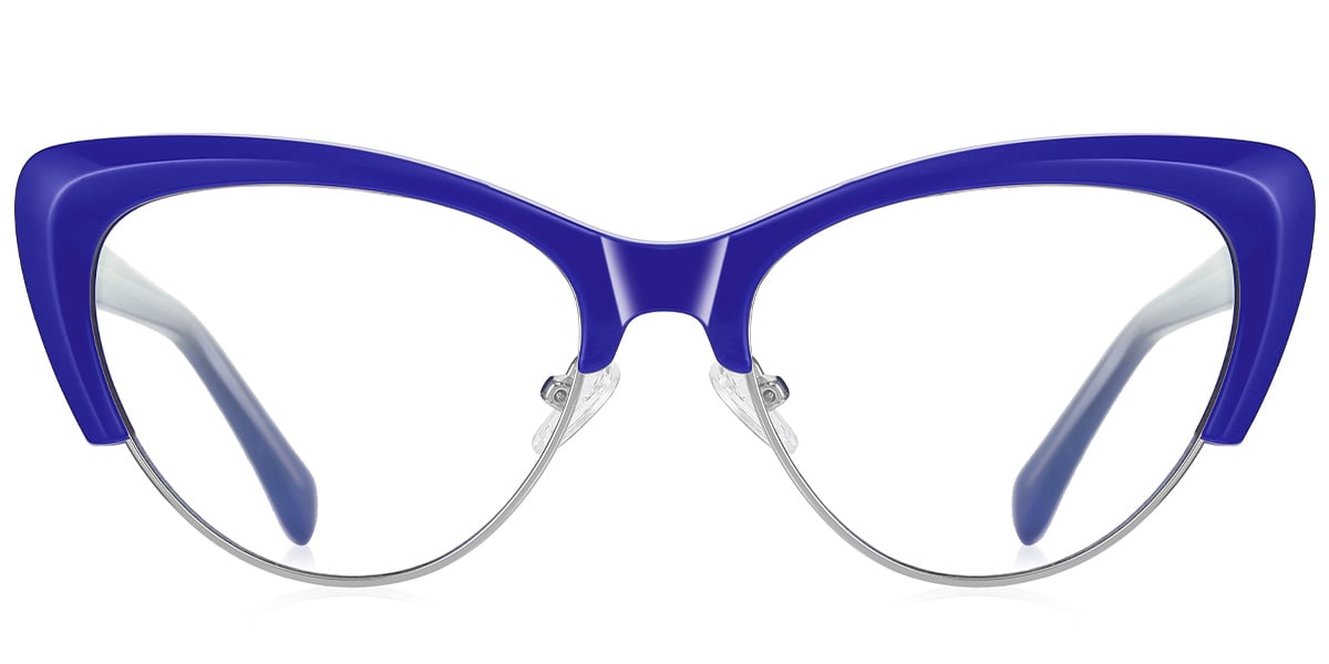 Cat Eye Blue Light Blocking Glasses blue