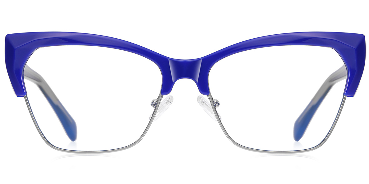 Square Blue Light Blocking Glasses blue