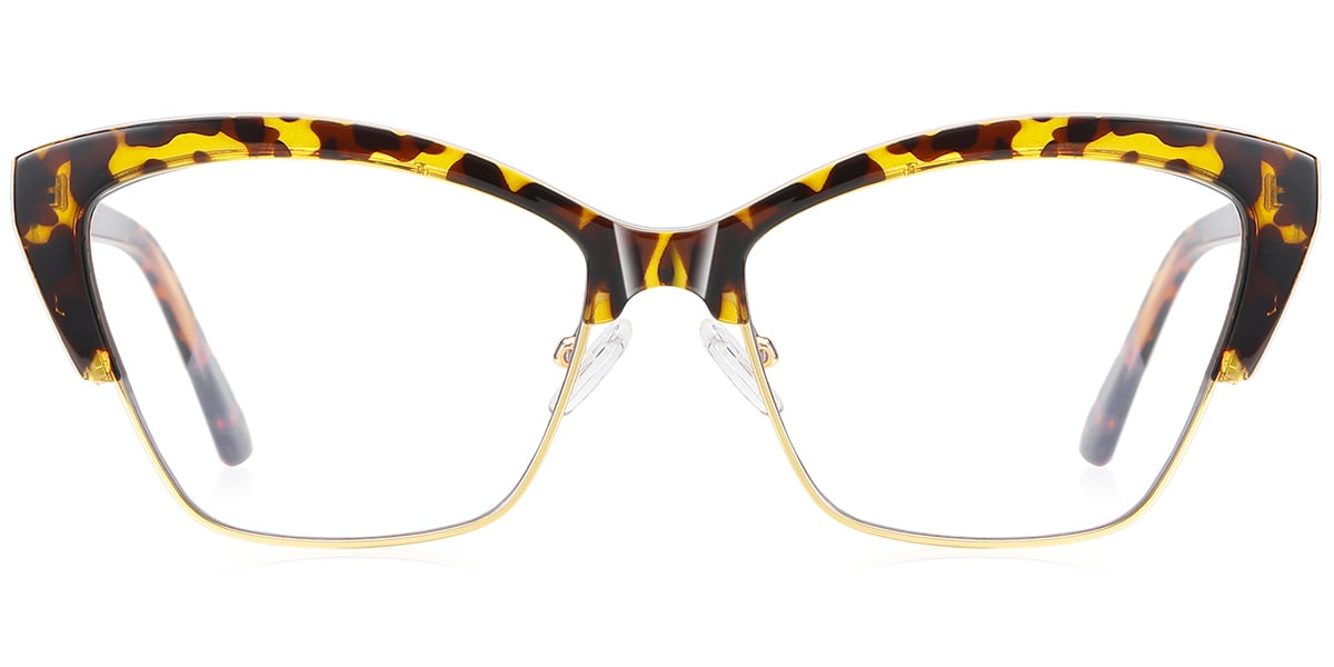 Cat Eye Blue Light Blocking Glasses tortoiseshell