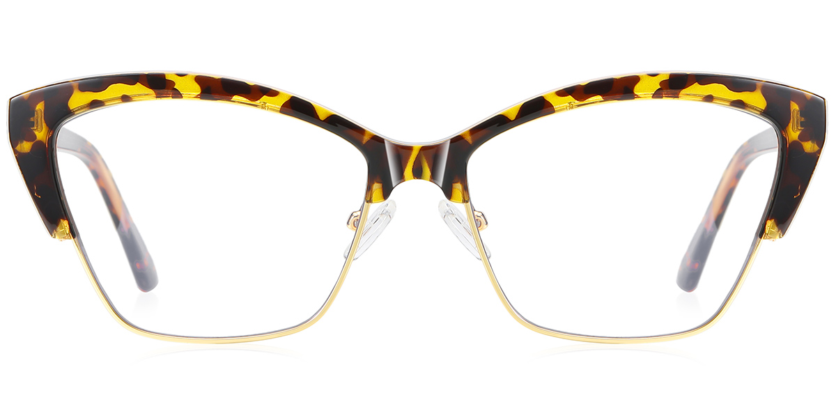 Cat Eye Blue Light Blocking Glasses tortoiseshell