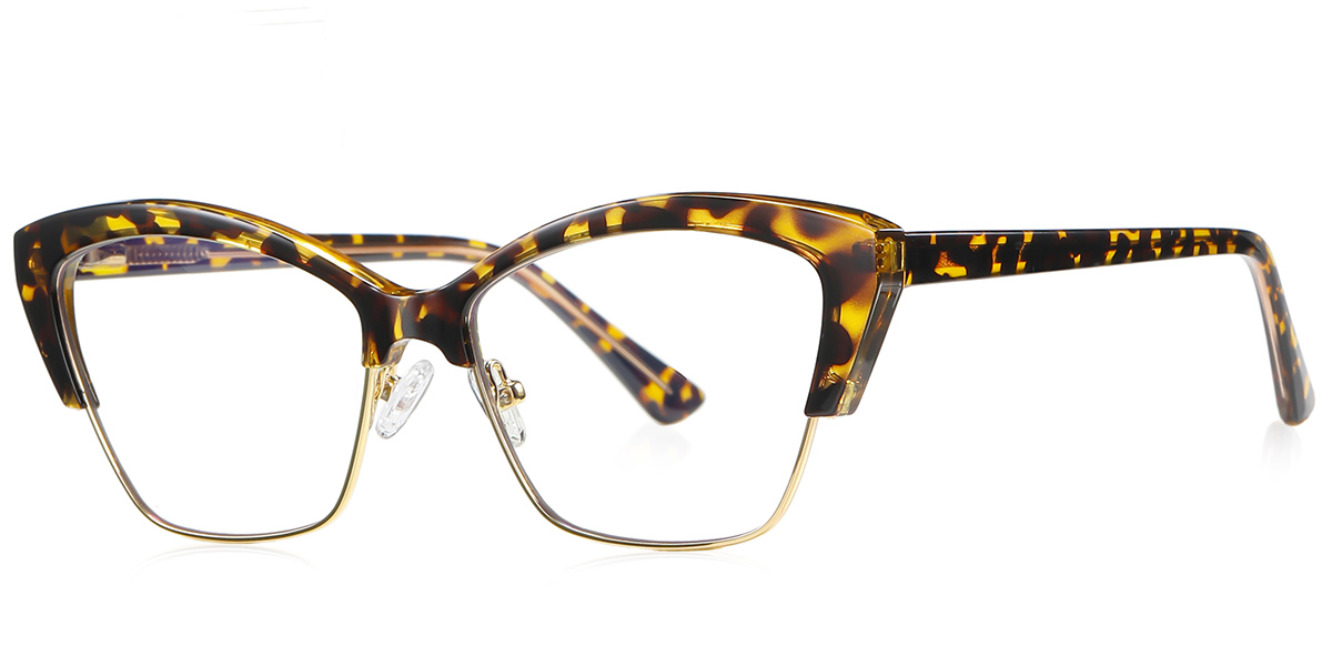 Cat Eye Blue Light Blocking Glasses tortoiseshell