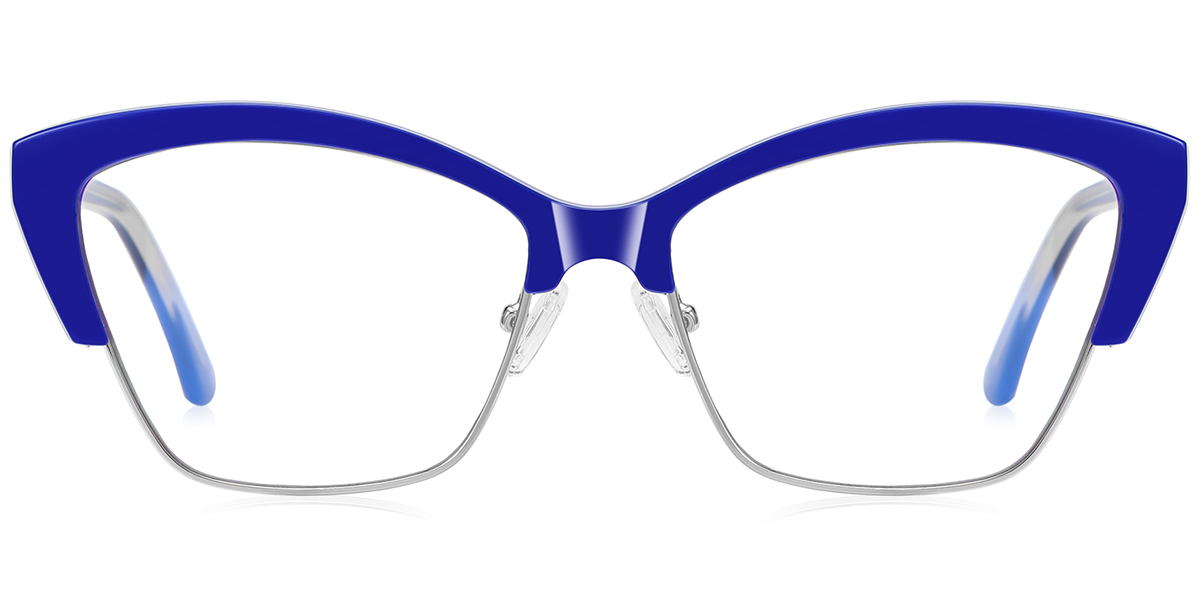 Cat Eye Blue Light Blocking Glasses blue