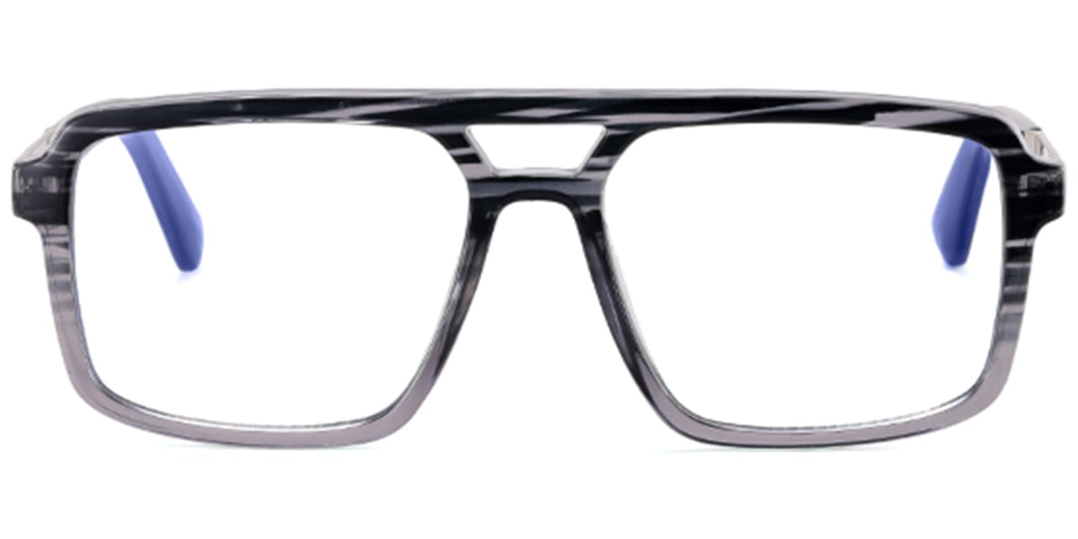 Aviator Blue Light Blocking Glasses pattern-grey