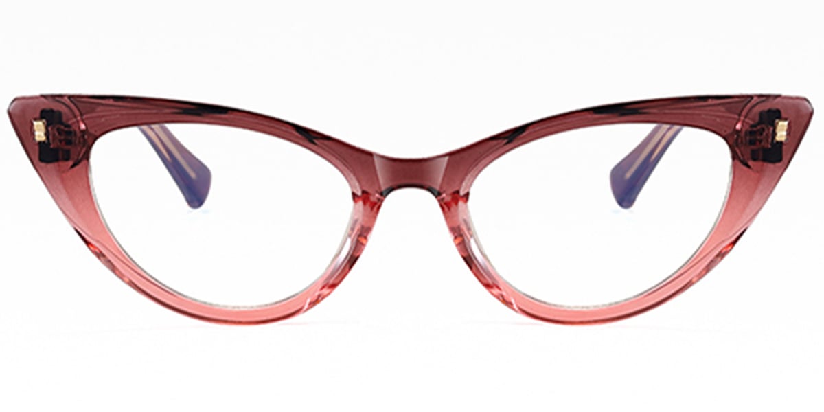 Cat Eye Blue Light Blocking Glasses gradient_pink