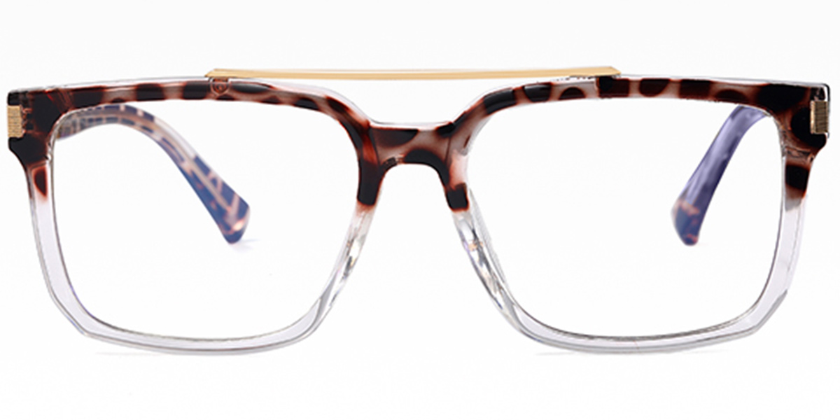 Aviator Blue Light Blocking Glasses pattern-tortoiseshell