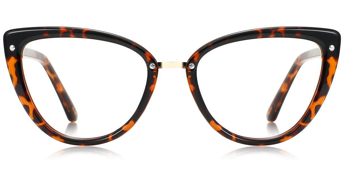 Cat Eye Blue Light Blocking Glasses tortoiseshell