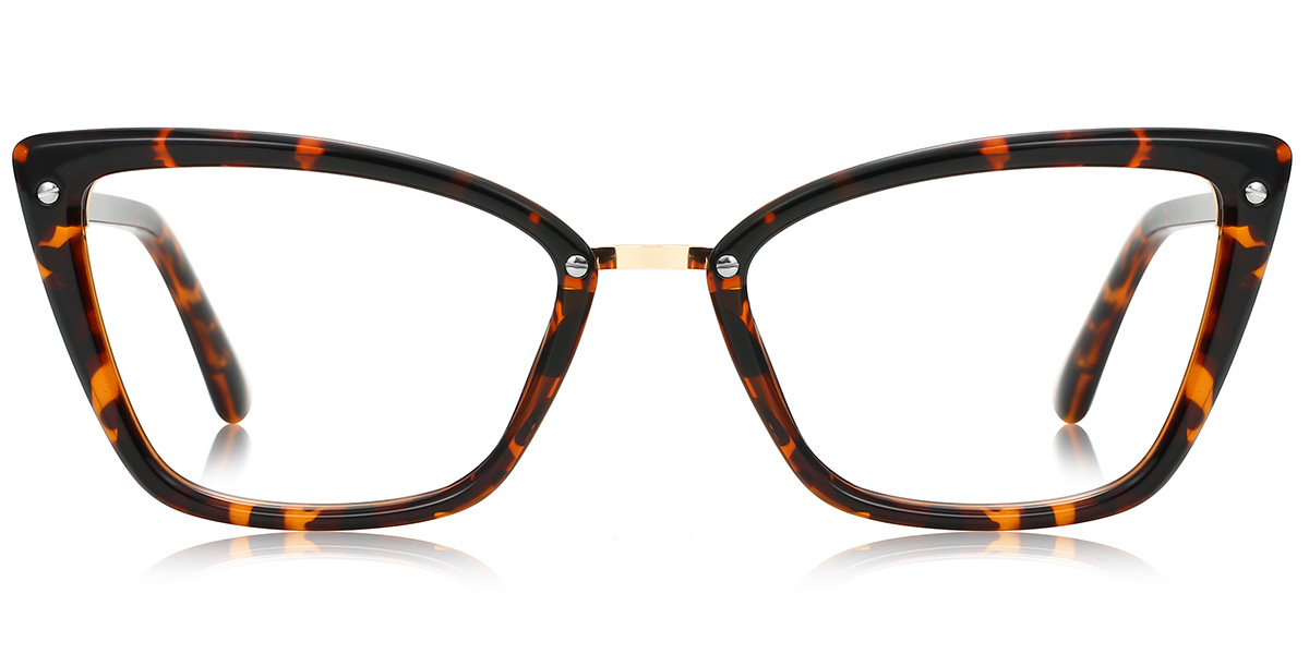 Cat Eye Blue Light Blocking Glasses tortoiseshell