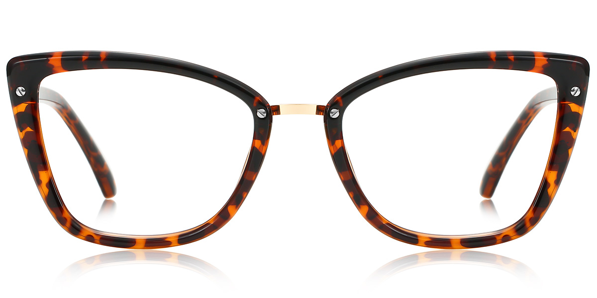 Cat Eye Blue Light Blocking Glasses tortoiseshell