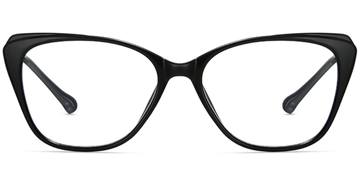 Cat Eye Blue Light Blocking Glasses black