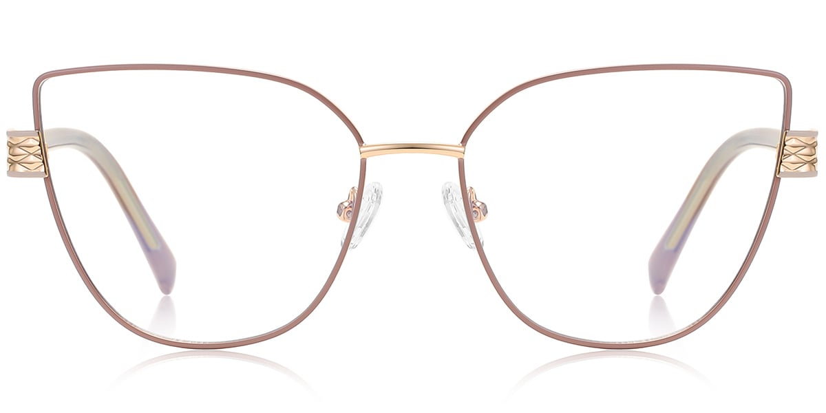 Cat Eye Blue Light Blocking Glasses pink