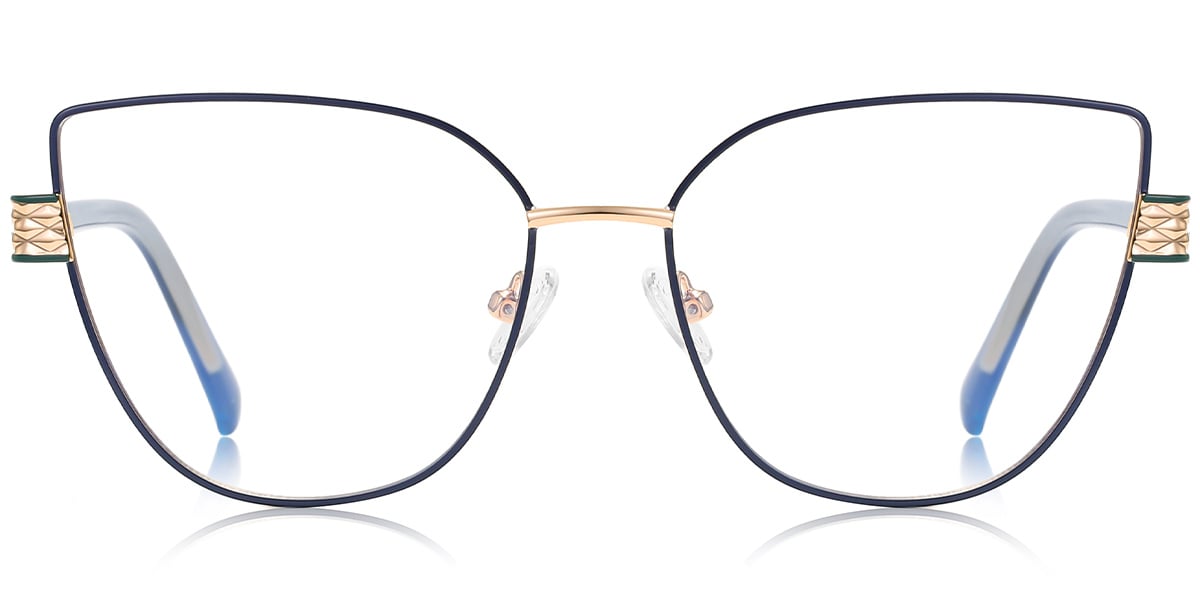 Cat Eye Blue Light Blocking Glasses blue